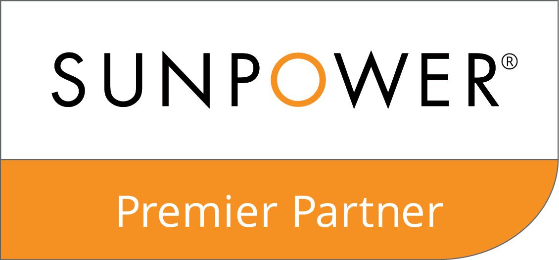 Sunpower premier partner logo